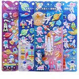 Sticker 3D Espace