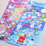 Sticker 3D Espace
