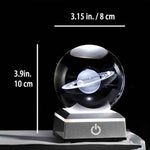 Boule de Cristal Saturne
